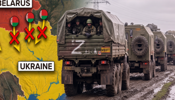 Something MASSIVE Just Appeared on Belarus Border: Putin’s Army STRANDED Desperately