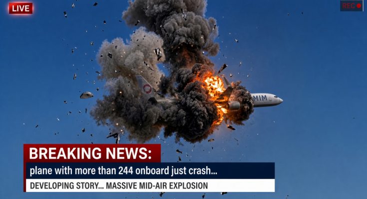 Plane with more than 244 onboard just crash